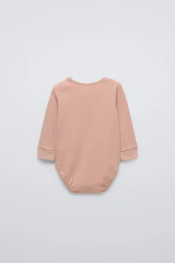 Niños ZARA 0 - 6 Meses·Bodies / Camisas|0 - 6 Meses·Ropa Interior / Pijamas<PACK DOS BODIES RIB