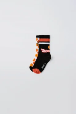Niños ZARA 1½ - 6 Años·Licencias|1½ - 6 Años·Ropa Interior / Calcetines<PACK DOS CALCETINES DRAGON BALL ©