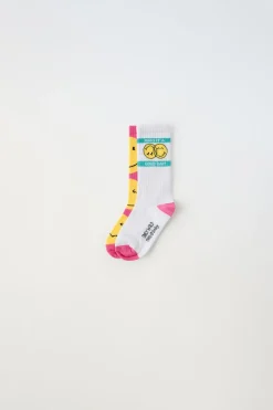 Niños ZARA 1½ - 6 Años·Licencias|1½ - 6 Años·Ropa Interior / Calcetines<PACK DOS CALCETINES SMILEYWORLD ®