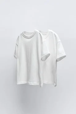 Niños ZARA 1½ - 6 Años·Camisetas|1½ - 6 Años·Camisetas<PACK DOS CAMISETAS LISAS
