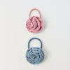 Niños ZARA 1½ - 6 Años·Accesorios|6 - 14 Años·Accesorios<PACK DOS COLETEROS FLOR DENIM