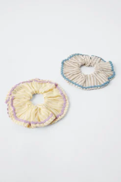 Niños ZARA 1½ - 6 Años·Accesorios|6 - 14 Años·Accesorios<PACK DOS COLETEROS RAYAS