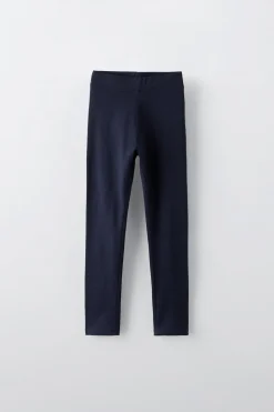 Niños ZARA 6 - 14 Años·Pantalones|6 - 14 Años·Leggings<PACK DOS LEGGING LISOS