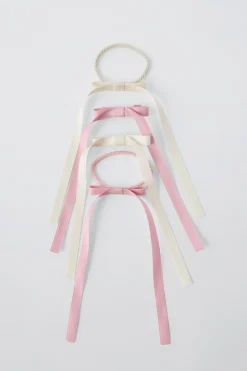 Niños ZARA 1½ - 6 Años·Accesorios|6 - 14 Años·Accesorios<PACK DOS PINZAS Y GOMAS LAZOS