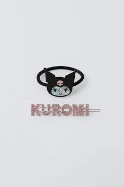 Niños ZARA 1½ - 6 Años·Licencias|1½ - 6 Años·Accesorios<PACK PINZA Y COLETERO KUROMI © SANRIO
