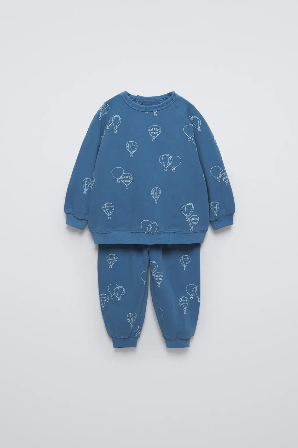 Niños ZARA 6 - 18 Meses·Conjuntos|6 - 18 Meses·Sudaderas<PACK SUDADERA Y PANTALÓN ESTAMPADO
