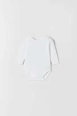 Niños ZARA 1½ - 6 Años·Ropa Interior / Calcetines|1½ - 6 Años·Ropa Interior / Calcetines<PACK TRES BODIES CUELLO REDONDO