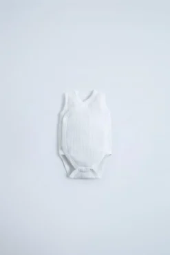 Niños ZARA 0 - 6 Meses·Bodies / Camisas|0 - 6 Meses·Ropa Interior / Pijamas<PACK TRES BODIES KIMONO MANGA SISA