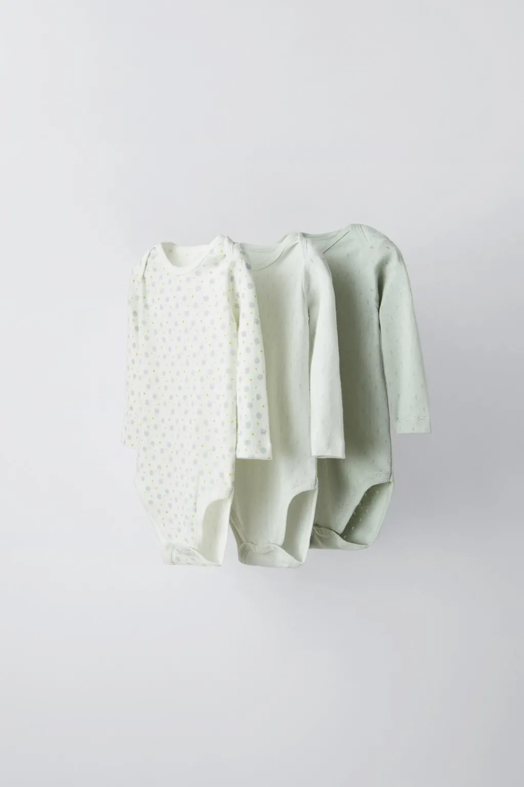 Niños ZARA 1½ - 6 Años·Ropa Interior / Calcetines|1½ - 6 Años·Ropa Interior / Calcetines<PACK TRES BODIES MANGA LARGA ESTAMPADO