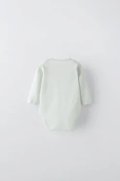 Niños ZARA 1½ - 6 Años·Ropa Interior / Calcetines|1½ - 6 Años·Ropa Interior / Calcetines<PACK TRES BODIES MANGA LARGA ESTAMPADO