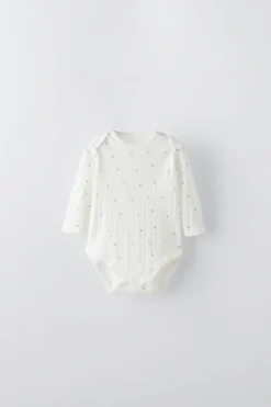 Niños ZARA 1½ - 6 Años·Ropa Interior / Calcetines|6 - 18 Meses·Bodies<PACK TRES BODIES MANGA LARGA ESTAMPADO
