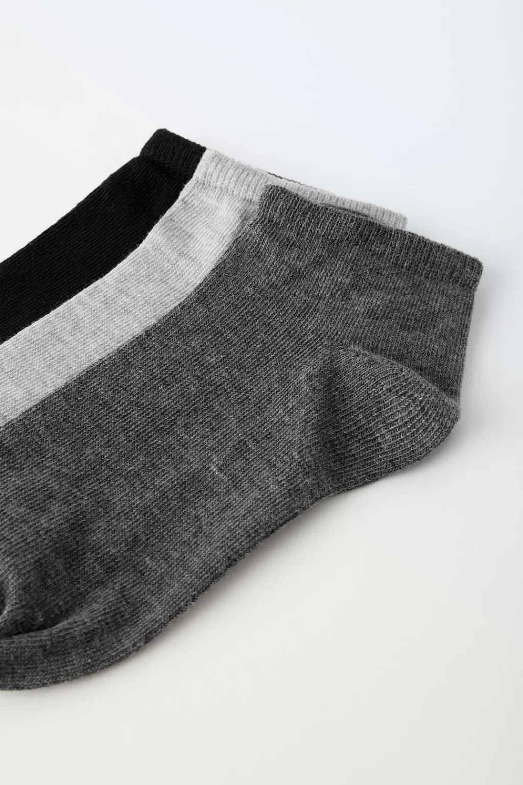 Niños ZARA 1½ - 6 Años·Ropa Interior / Calcetines|6 - 14 Años·Ropa Interior / Calcetines<PACK TRES CALCETINES CORTOS BÁSICOS