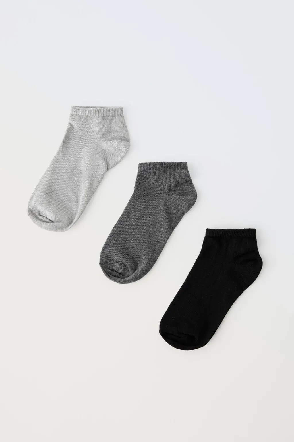 Niños ZARA 1½ - 6 Años·Ropa Interior / Calcetines|6 - 14 Años·Ropa Interior / Calcetines<PACK TRES CALCETINES CORTOS BÁSICOS