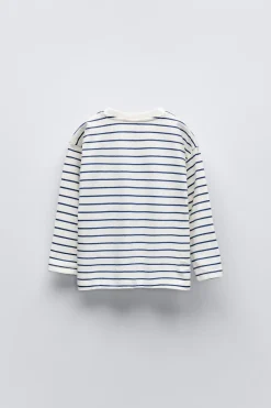 Niños ZARA 1½ - 6 Años·Camisetas|1½ - 6 Años·Camisetas<PACK TRES CAMISETAS RAYAS