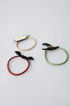 Niños ZARA 1½ - 6 Años·Accesorios|6 - 14 Años·Accesorios<PACK TRES GOMAS BRILLO APLIQUES
