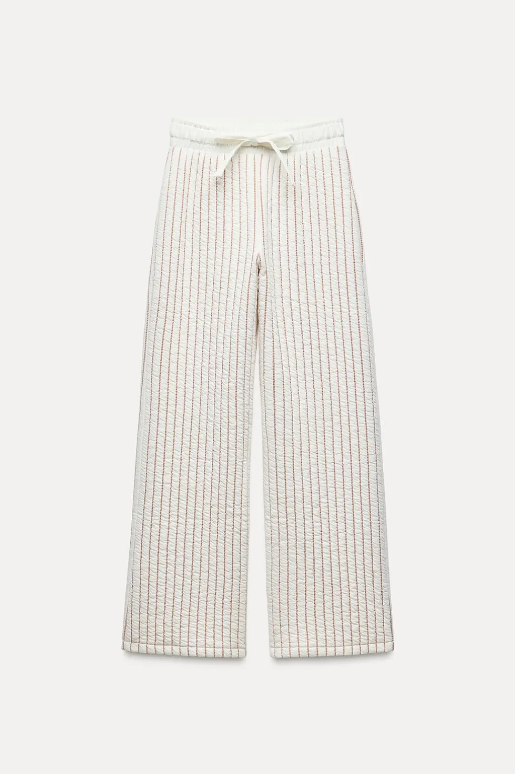 Best PANTALÓN ACOLCHADO RAYAS Mujer Pantalones