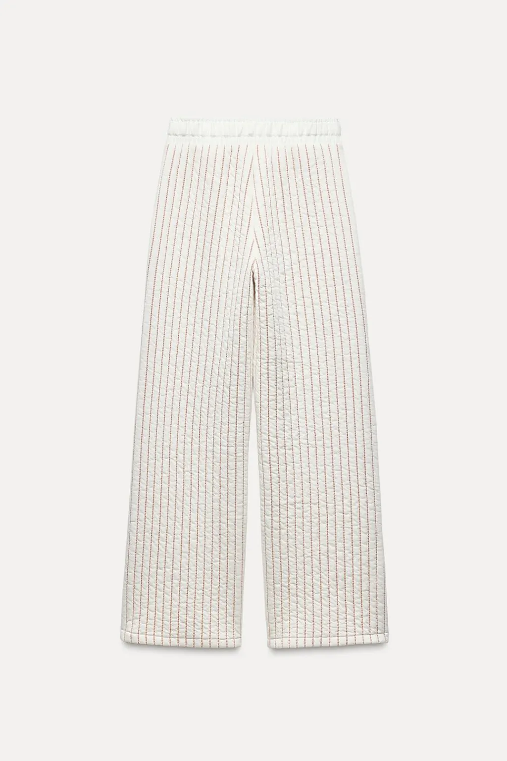 Best PANTALÓN ACOLCHADO RAYAS Mujer Pantalones
