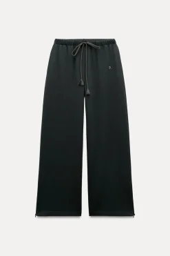 Best PANTALÓN ANCHO FELPA Mujer Pantalones|Sudaderas / Joggers