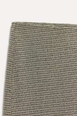 Best PANTALÓN ANCHO TEXTURA Mujer Pantalones