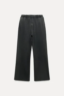 Clearance PANTALÓN BAGGY EFECTO LAVADO Mujer Pantalones|Sudaderas / Joggers