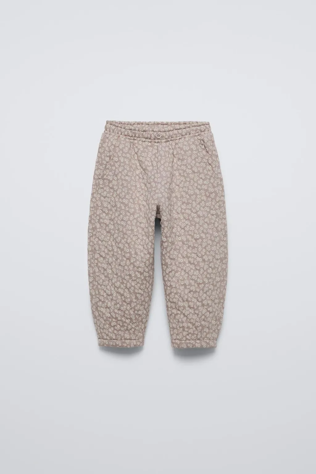 Niños ZARA 1½ - 6 Años·Pantalones<PANTALÓN BAGGY FLORES