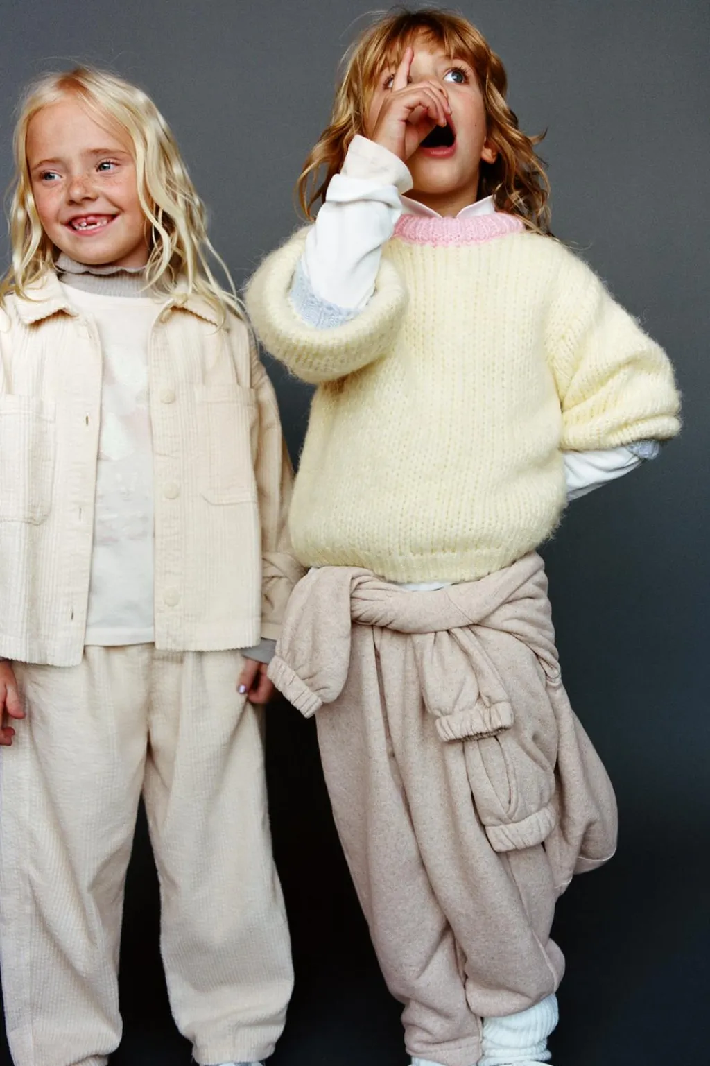 Niños ZARA 1½ - 6 Años·Pantalones|1½ - 6 Años·Total Look<PANTALÓN BAGGY PANA