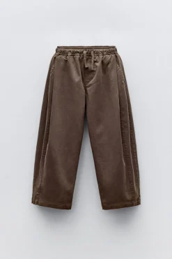 Niños ZARA 6 - 14 Años·Pantalones<PANTALÓN BALLOON FIT PLIEGUES