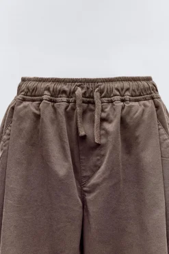 Niños ZARA 6 - 14 Años·Pantalones<PANTALÓN BALLOON FIT PLIEGUES