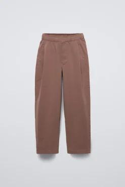 Niños ZARA 6 - 14 Años·Pantalones<PANTALÓN BALLOON FIT PLIEGUES