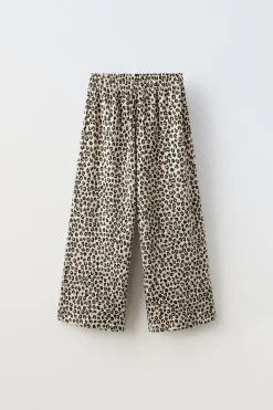 Niños ZARA 6 - 14 Años·Pantalones<PANTALÓN BAMBULA ANIMAL PRINT