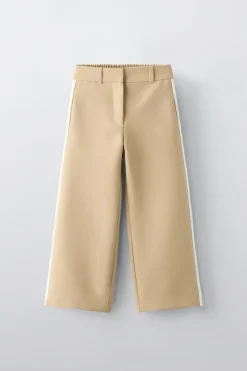 Niños ZARA 6 - 14 Años·Pantalones<PANTALÓN BANDA LATERAL