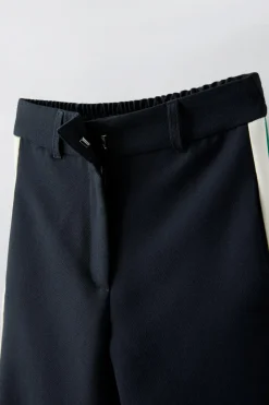 Niños ZARA 6 - 14 Años·Pantalones<PANTALÓN BANDA LATERAL