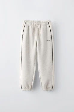 Niños ZARA 6 - 14 Años·Pantalones|6 - 14 Años·Deporte / Jogging<PANTALÓN BANDAS VIVOS CONTRASTE