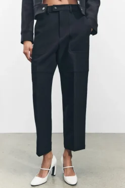 Best PANTALÓN BOLSILLOS ZW COLLECTION Mujer Pantalones