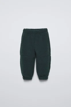 Niños ZARA 1½ - 6 Años·Pantalones / Leggings|1½ - 6 Años·Total Look<PANTALÓN BORREGUILLO FORRADO