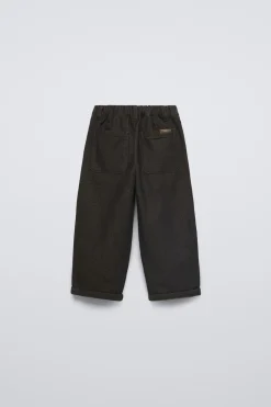 Niños ZARA 1½ - 6 Años·Pantalones|1½ - 6 Años·Pantalones / Leggings<PANTALÓN BOTONES