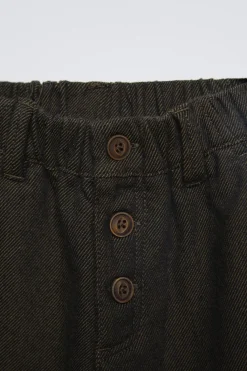 Niños ZARA 1½ - 6 Años·Pantalones|1½ - 6 Años·Pantalones / Leggings<PANTALÓN BOTONES