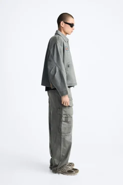 Hot PANTALÓN CARGO BOLSILLOS Hombre Pantalones|Cargo