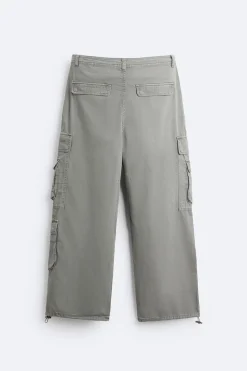 Hot PANTALÓN CARGO BOLSILLOS Hombre Pantalones|Cargo