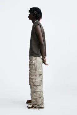 New PANTALÓN CARGO DESMONTABLE X TWOJEYS LIMITED EDITION Hombre Pantalones|Cargo