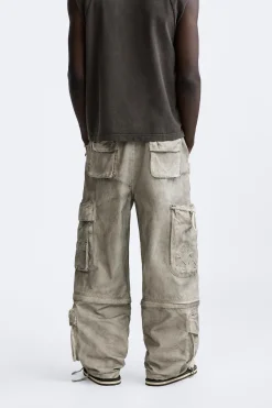 New PANTALÓN CARGO DESMONTABLE X TWOJEYS LIMITED EDITION Hombre Pantalones|Cargo