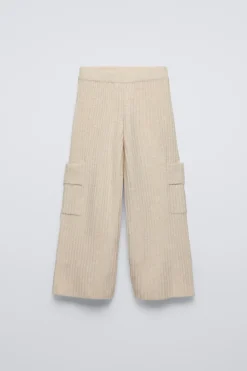 Niños ZARA 6 - 14 Años·Punto|6 - 14 Años·Pantalones<PANTALÓN CARGO TACTO SUAVE