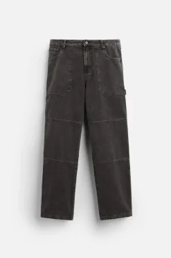 Best PANTALÓN CARPINTERO COSTURAS Hombre Pantalones
