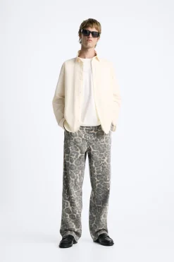 Sale PANTALÓN CARPINTERO ESTAMPADO ANIMAL Hombre Pantalones