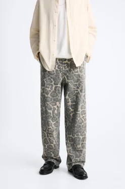 Sale PANTALÓN CARPINTERO ESTAMPADO ANIMAL Hombre Pantalones
