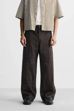 Clearance PANTALÓN CINTA COMBINADA Hombre Pantalones