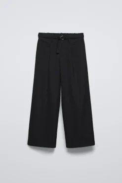 Niños ZARA 6 - 14 Años·Pantalones<PANTALÓN CINTURÓN