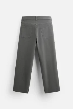Clearance PANTALÓN CINTURÓN PLIEGUES Hombre Pantalones