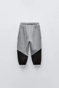 Niños ZARA 1½ - 6 Años·Pantalones|1½ - 6 Años·Chándal<PANTALÓN COLOR BLOCK