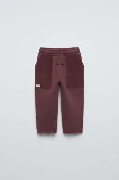 Niños ZARA 1½ - 6 Años·Pantalones|1½ - 6 Años·Pantalones / Leggings<PANTALÓN COMBINADO PANA
